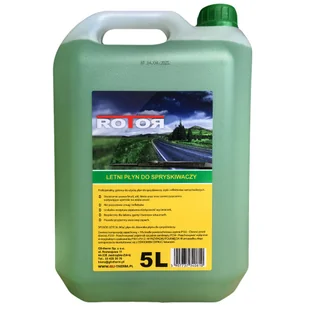ROTOR PŁYN DO SPRYSKIWACZY LETNI 5L - Płyny do spryskiwaczy - miniaturka - grafika 1
