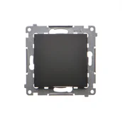 Wyłączniki światła i elektryczne - Łącznik jednobiegunowy Kontakt-Simon 54 DW1A.01/49 moduł 16AX, 250V~, zaciski śrubowe - miniaturka - grafika 1