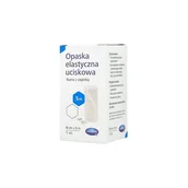 Apteczki i materiały opatrunkowe - Hartmann Paul A.G. Opaska elastyczna z zapinką 8cm x 5m op. 1 Szt. - miniaturka - grafika 1