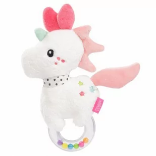 Maskotka z grzechotką Jednorożec Aiko 17 cm - Grzechotki dla dzieci - miniaturka - grafika 2