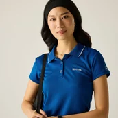 Koszulki i topy damskie - Regatta Koszulka damska polo Maverick V Niebieski, Rozmiar: 44 - miniaturka - grafika 1