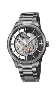 Zegarek Zegarek Festina F20632-1 Automatic Skeleton Sapphire - Zegarki męskie - miniaturka - grafika 2