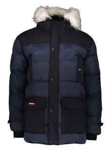 Geographical Norway Kurtka pikowana "Dalibor" w kolorze granatowym - Kurtki męskie - miniaturka - grafika 1