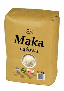 Mąka Ryżowa Premium 1 Kg Mona Naturalna Zdrowa - Mąka - miniaturka - grafika 1