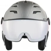 Kaski narciarskie - Kask narciarski dla dorosłych Alpina Jump 2.0 Qvm szary - miniaturka - grafika 1