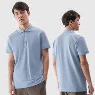 Koszulki męskie - Koszulka Polo 4F Męska T-shirt Sportowy Basic M TPTSM407 SS25 - miniaturka - grafika 1