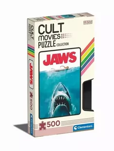 Clementoni Puzzle 500 Cult Movies Jaws - - Puzzle - miniaturka - grafika 1