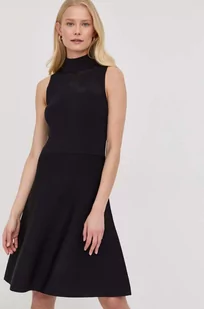 Michael Kors MICHAEL MICHAEL sukienka kolor czarny mini rozkloszowana - Sukienki - miniaturka - grafika 1