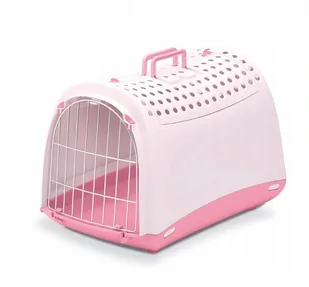 Stefanplast  transportowa dla zwierząt Argi pro kočky a psy Cabrio 50 x 32 x 34,5 cm Różowa - Transportery dla kotów - miniaturka - grafika 1