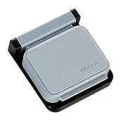 Spinacze i klipsy do papieru - Klips zaciskowy, szary, 10 sztuk - miniaturka - grafika 1