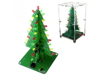 Zabawki interaktywne dla dzieci - Choinka 3D Led 5V Micro Usb Diy W Obudowie - miniaturka - grafika 1