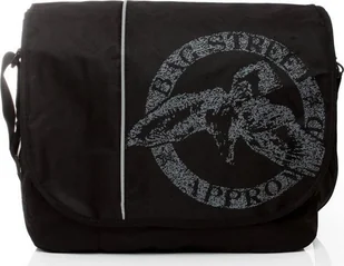 Bag Street Torba szkolna męska na ramię czarna HAWK - Teczki i aktówki - miniaturka - grafika 1
