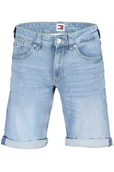 Spodenki męskie - TOMMY HILFIGER JEANSY KRÓTKIE MĘSKIE NIEBIESKIE - miniaturka - grafika 1