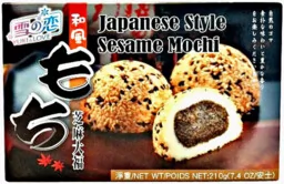 Mochi, ryżowe ciasteczka z sezamem 210g - Yuki & Love - Kuchnie świata - miniaturka - grafika 1