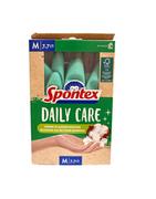 Inne artykuły do sprzątania - Spontex Rękawice lateksowe Daily Care M - miniaturka - grafika 1