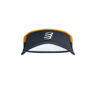 COMPRESSPORT Daszek biegowy ULTRALIGHT VISOR V2 magent/ autumn glory - Czapki i chusty sportowe damskie - miniaturka - grafika 2