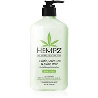 Balsamy i kremy do ciała - HEMPZ Exotic Green Tea & Asian Pear nawilżające mleczko do ciała 500 ml - miniaturka - grafika 1