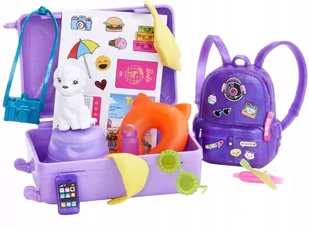 Lalka Barbie Teresa W Podróży Z Pieskiem I Akcesoriami Hkb05 - Lalki dla dziewczynek - miniaturka - grafika 1