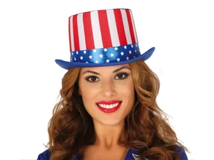 Guirca Kapelusz USA - 1 szt. GU13023 - Dodatki do strojów karnawałowych - miniaturka - grafika 2