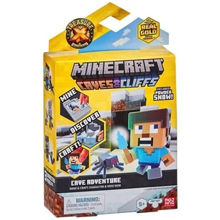 TREASUREX MINECRAFT CAVES&CLIFFS CAVE AD - Figurki dla dzieci - miniaturka - grafika 1