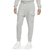 Spodnie sportowe męskie - Spodnie Nike Sportswear Club Fleece CD3129-063 - szare - miniaturka - grafika 1