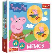 Gry karciane - Trefl Memos Peppa - miniaturka - grafika 1