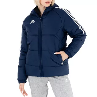 Kurtki i płaszcze dla dziewczynek - Kurtka adidas Con22 Winter HE3066 - granatowe - grafika 1