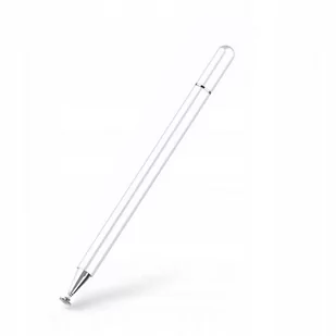 Tech-Protect Rysik Charm Stylus Pen Biało-Srebrny - Akcesoria do tabletów i e-booków - miniaturka - grafika 2