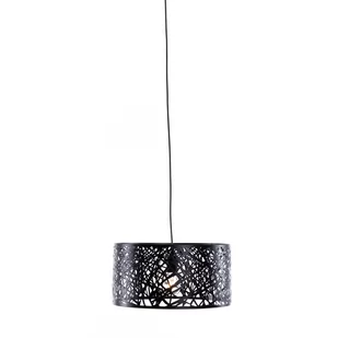 Honsel Moderne hanglamp zwart - Ludwig - Lampy sufitowe - miniaturka - grafika 1