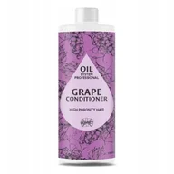 Odżywki do włosów - RONNEY Oil System Professional Grape Conditioner - odżywka do włosów wysokoporowatych, 1000ml - miniaturka - grafika 1