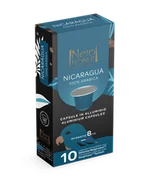 Kawa w kapsułkach i saszetkach - NeroNobile Nicaragua 100% Arabika kapsułki aluminiowe do Nespresso - 10 kapsułek - miniaturka - grafika 1
