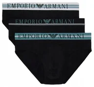 Majtki męskie - Emporio Armani Underwear Oryginalne Slipy Męskie 3-Pack Box L - miniaturka - grafika 1