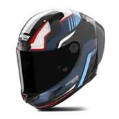 Kaski motocyklowe - Kask Integralny Nolan X-804 RS Piega Głęboki niebieski/Jasnoniebieski/Czerwony BłyszczącyXXXL - miniaturka - grafika 1
