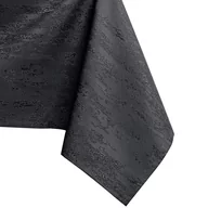 Obrusy i serwetki - Obrus Vesta Grafitowy Tłoczony Nowoczesny 140 koło AmeliaHome - TCLOTH/AH/VESTA/HMD/DARKGREY/R140X140 - miniaturka - grafika 1