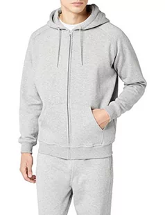 Urban Classics TB014C męska bluza z kapturem Zip Hoody Grey, XXL TB014C-111 - Bluzy męskie - miniaturka - grafika 1