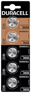 Duracell 5x bateria litowa mini CR2032 DU125 - Baterie i akcesoria - miniaturka - grafika 1