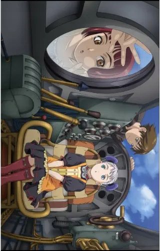 Plakat Anime Manga Last Exile LE_017 A2 (custom)