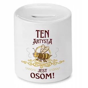 Skarbonka Dla Artysty na Urodziny Imieniny Prezent z Nadrukiem ze Zdjęciem - Skarbonki - miniaturka - grafika 1