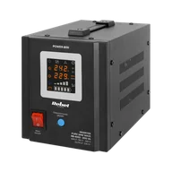 Zasilacze awaryjne UPS - Zasilacz Awaryjny Rebel POWER-800 - przetwornica z czystym przebiegiem sinusoidalnym i funkcją ładowania 12V 230V 800VA/500W - miniaturka - grafika 1