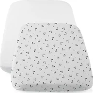 Prześcieradła dla dzieci - Chicco NEXT 2 ME CHICCO 2 SZT PRZEŚCIERADŁO PANDA 06010796040000 - miniaturka - grafika 1
