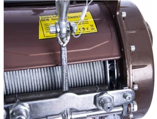 SPAWCENSO Wciągarka elektryczna linowa 800 400 kg lina 30m 36580242 - Wciągarki - miniaturka - grafika 7