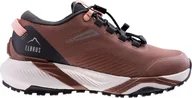 Buty trekkingowe damskie - Buty trekkingowe damskie Elbrus Damskie buty Elbrus FAREN WP GR WO'S dark rose/asphalt/peach amber rozmiar 37 - miniaturka - grafika 1