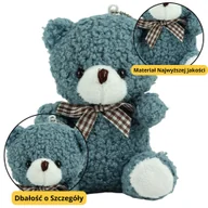Maskotki i pluszaki - ZAWIESZKA MIŚ PLUSZOWY BRELOK - miniaturka - grafika 1