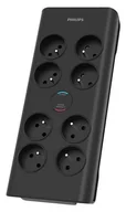 Listwy zasilające - Philips 8 gniazd Phil-SPN7080BA/60 - miniaturka - grafika 1