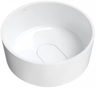 Omnires Cadence M+ Umywalka nablatowa 42 cm biały mat CADENCER420BM - Umywalki - miniaturka - grafika 1