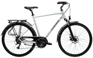 Rower trekkingowy męski Kross Trans 3.0 M 28 M(19") szary/czarny - Rowery - miniaturka - grafika 1