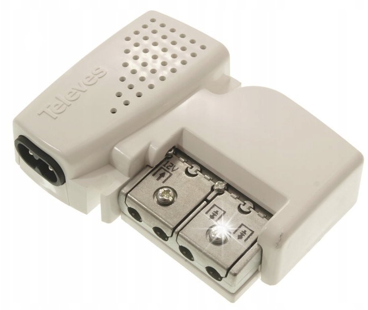 Televes Wzmacniacz domowy PicoKom 3 wyjścia 2+TV: VHF/UHF-LTE700 Ready ref.560523