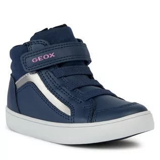 Buty dla dziewczynek - Sneakersy Geox B Gisli Girl B361MF 05410 C4002 M Navy - grafika 1