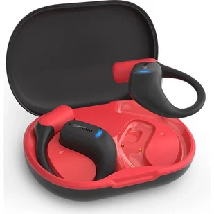 PHILIPS TAA6709BK/00 Wodoodporne Czarno-czerwony - Słuchawki - miniaturka - grafika 1