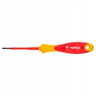 Śrubokręty - Wkrętak płaski 1000V, 2.5x75 mm, CrMo TOPEX 39D470 - miniaturka - grafika 1